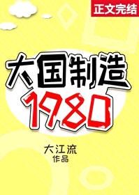 大国制造1980封面